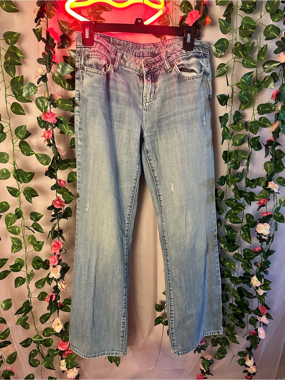 American Eagle Outfitters Light Blue Flare Jeans